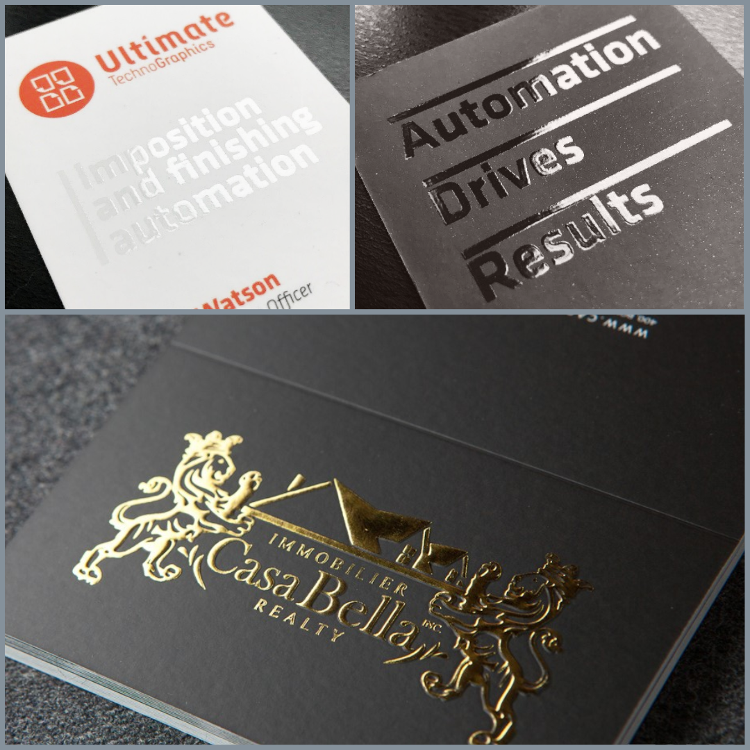 Ultimate TechnoGraphics - Blog - 6 unique finishes for stand out style business cards